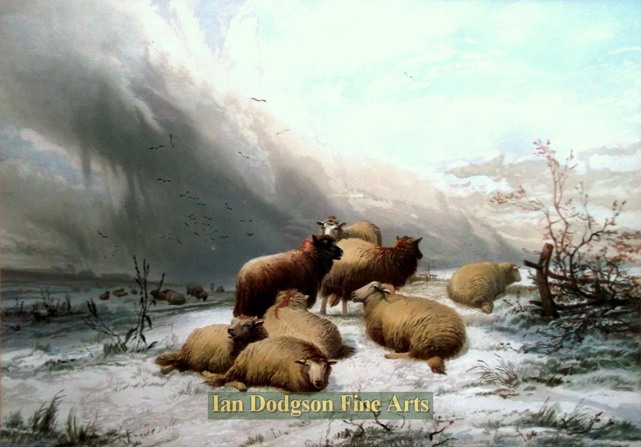 Winter by Thomas Sidney Cooper