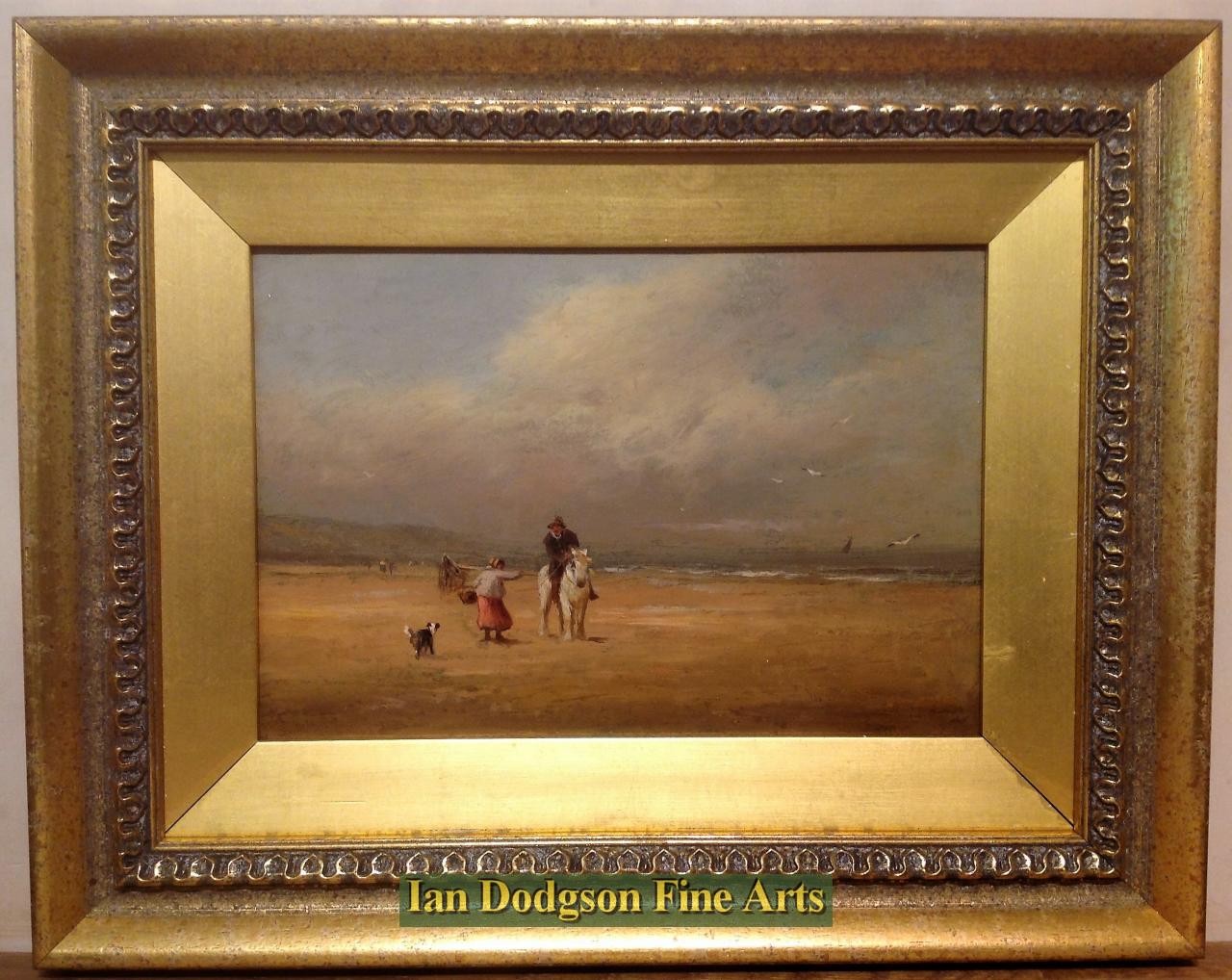 Crossing The Sands by David Cox Snr