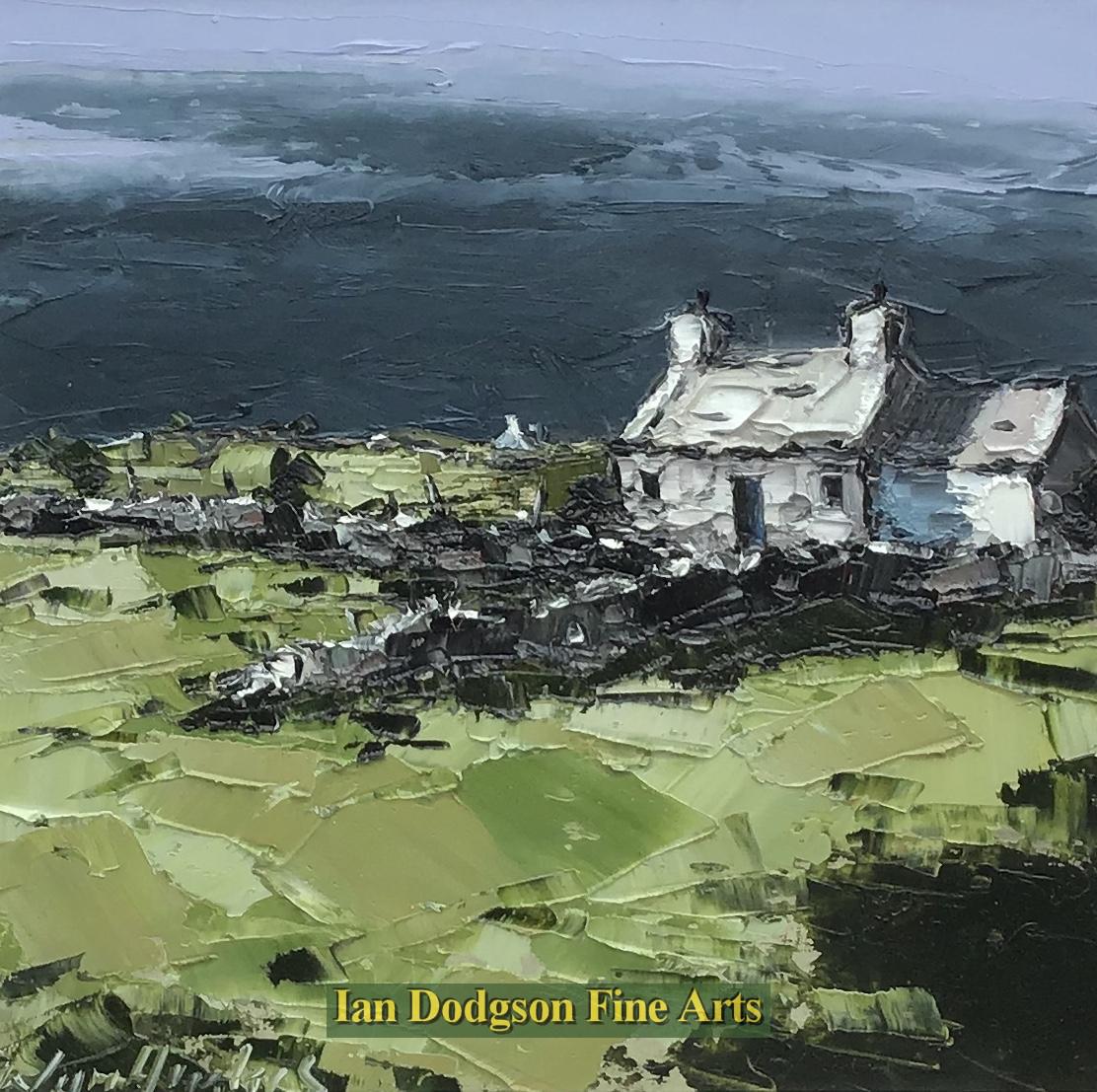 Wyn Hughes - Anglesey Cottage Oil on board (2020)