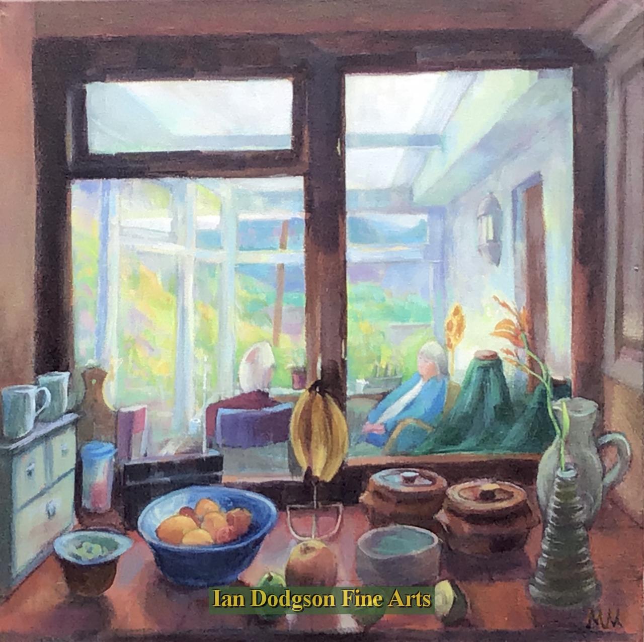 Martin Morley - Home Life Acrylic on canvas (2020)