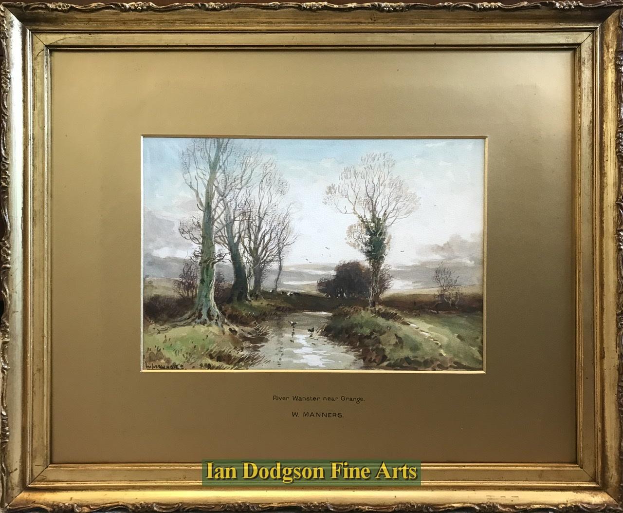 River Wanster, Near Grange by William Manners