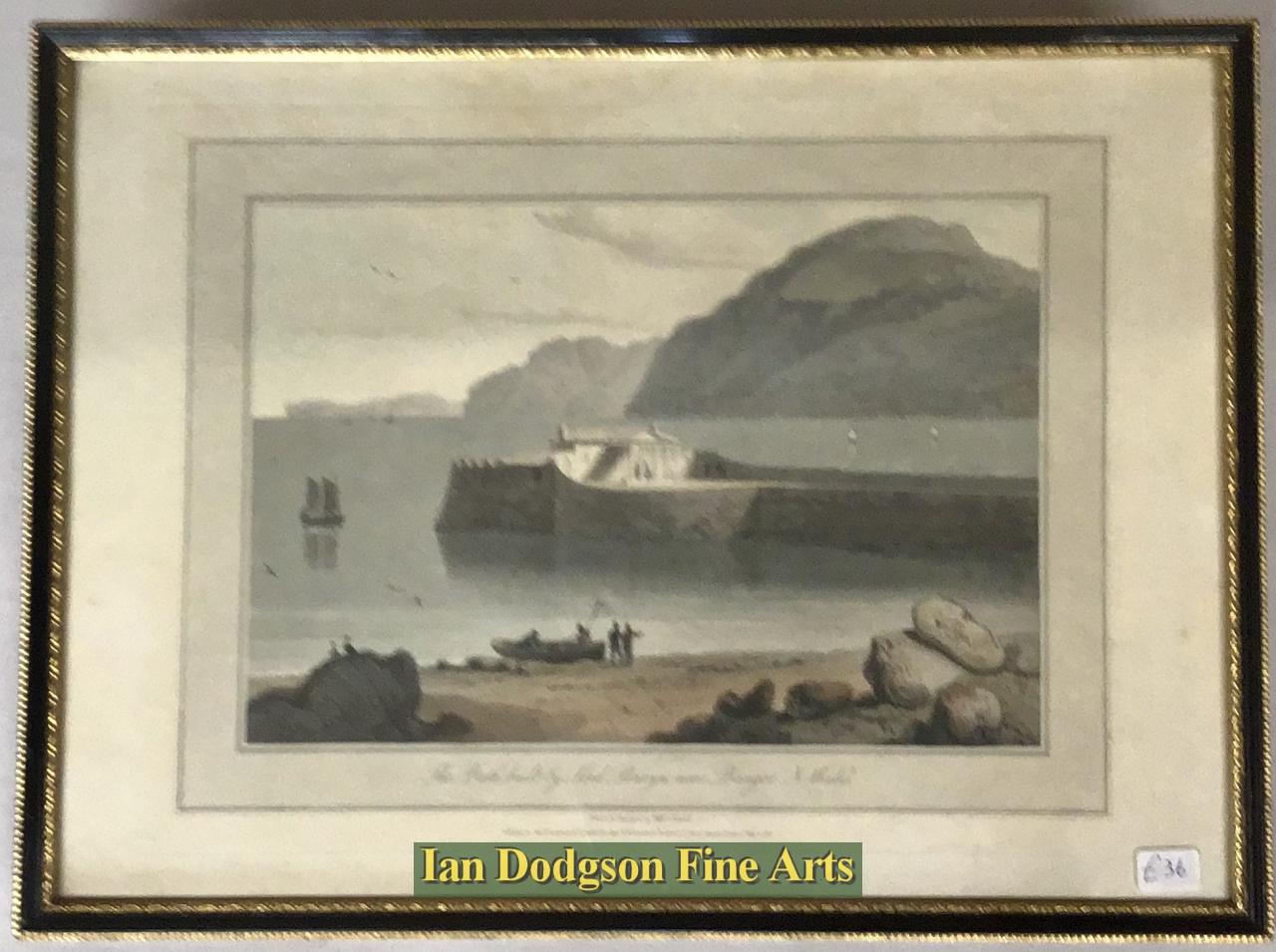 Baths built by Lord Penryn, Bangor by William Daniell