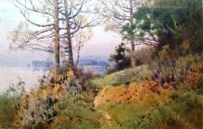 A Misty Morning Windermere by Arthur Tucker