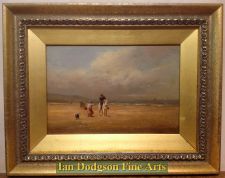 'David Cox Snr O.W.S. - Crossing The Sands