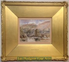 'David Cox Snr O.W.S. - St. Michael's Old Church, Betws y Coed