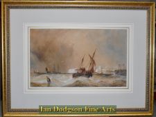 'Edward Tucker snr - Shipping Off Dover