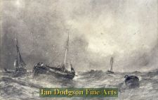 Seascape, In a swell by George Sheffield